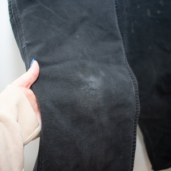 Carhartt Mens Distressed Utility Jean Loose Fit 100% Cotton Denim 30X30 - Picture 4 of 8